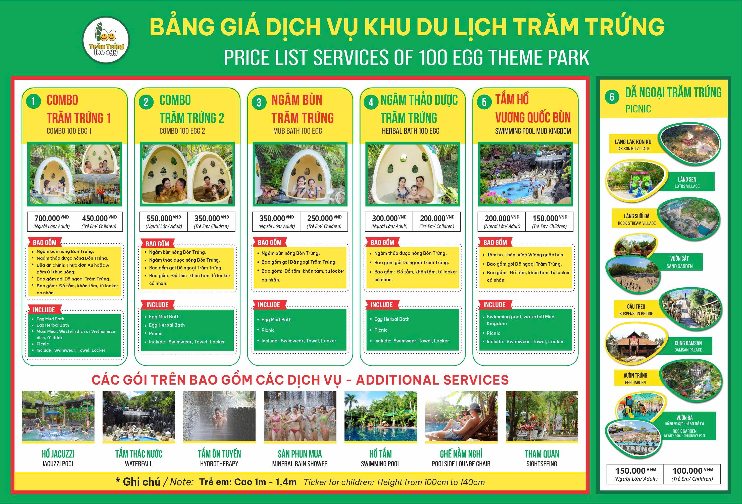 Giá vé Khu du lịch Trăm Trứng Nha Trang [Cập nhật 2024]