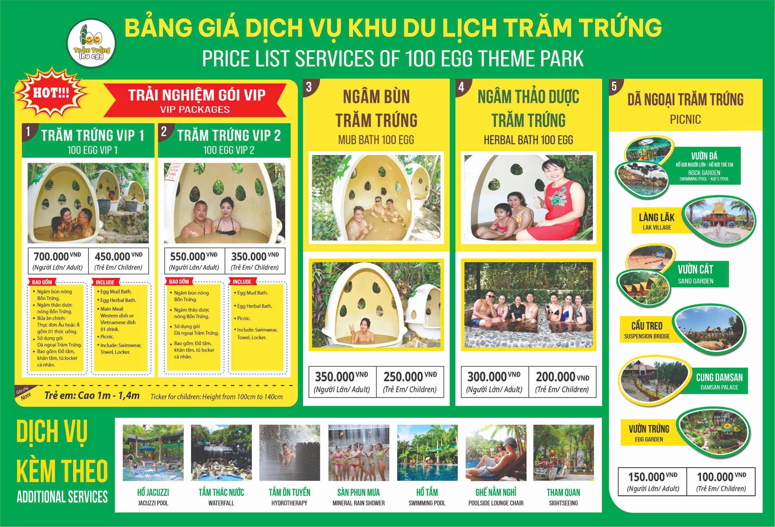 Giá vé Khu du lịch Trăm Trứng Nha Trang [Cập nhật 2025]